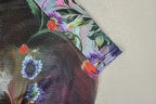 Floral Halter Maxi Set With Backless Design