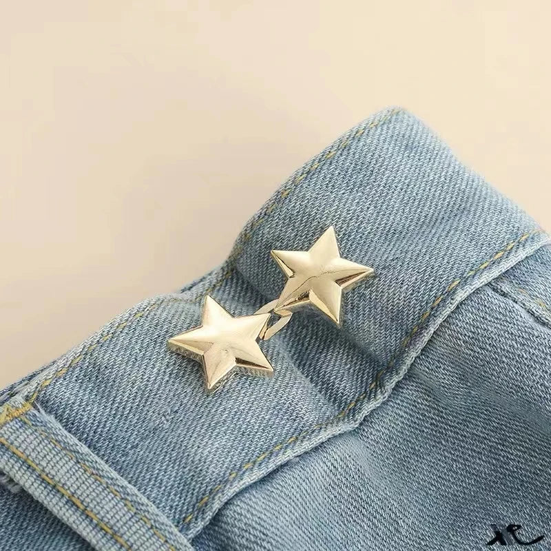 Jeans Fit Adjustable Invisible Waist Buckle Tool For Seamless Secure Midsection Support