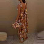 Sexy Halter Cutout Dress With Pleated Hollow Out Details