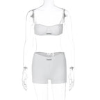 Women Camis Shorts Pants Two Piece Matching Sets