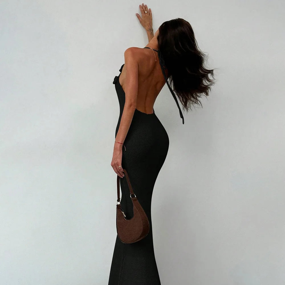 Women Knit Spaghetti Strap Sleeveless