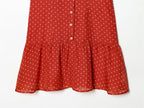 Polka Dot Spring Mini Dress