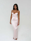 Sexy Simple Spaghetti Strap Sweetheart Mermaid Evening Dress