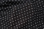 Vintage Polka Dot Dress Set With See Through Top And Long Skirt For Summer Parties