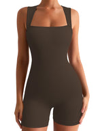 Backless Sleeveless Bodycon Romper Playsuit