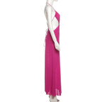 Coquette Sleeveless Ruched Cross Backless Bodycon Dress With V Neck And Ruffles