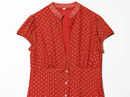 Polka Dot Spring Mini Dress