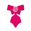Floral Bikini Set With Cover Up Chic Beachwear