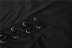 Midnight Halter Camisole Set With Shirred Pants
