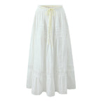 White Lace 2-Piece Maxi Skirt Set
