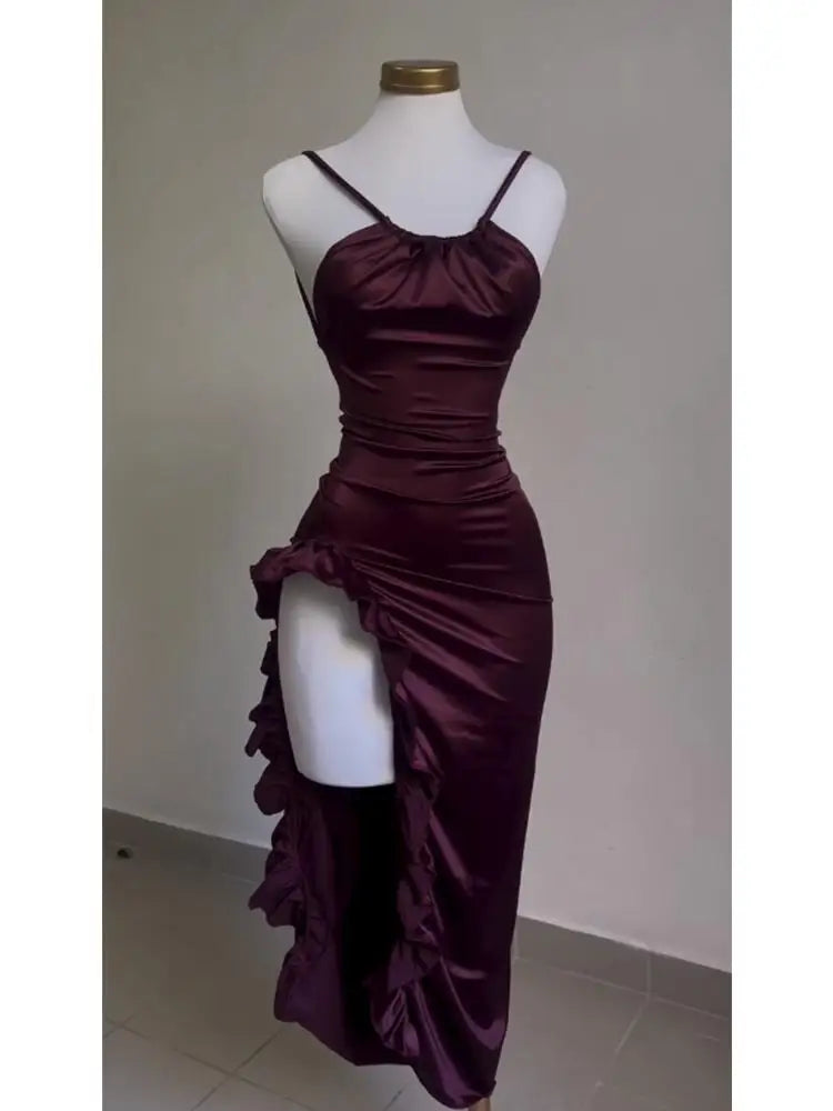 Glam Halter Dress