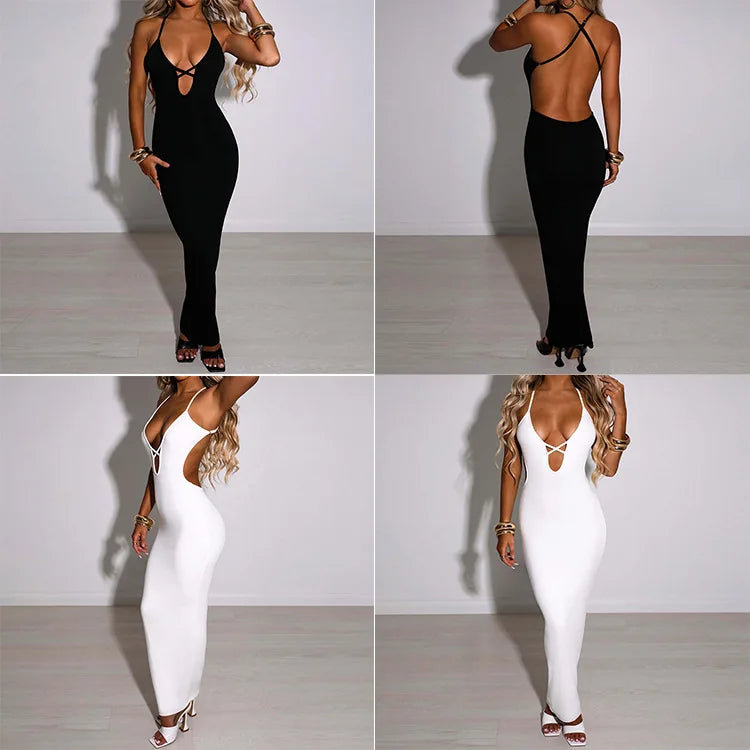 Bandage Dress With Hip Wrap