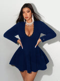 Plus Size Lace Dress For Women Elegant Gown