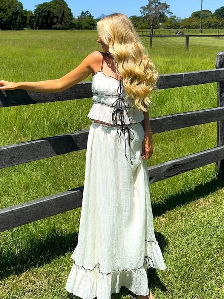 Women's Two Piece Boho Matching Sets