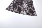 Patchwork Long Dress With Asymmetric Shoulder And Slim Stretch