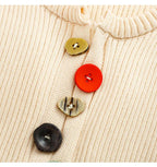 Apricot Knit Tee With Vintage Nineties Aesthetic Long Sleeve Striped Top For Cozy Layering