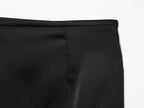 Lace Hem Mini Skirt Mid Waist Above Knee Length