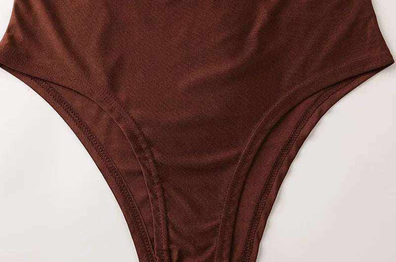 Sexy Halter Backless Bodysuit Romper