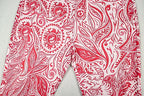 Paisley Print Backless Halter Crop Top Two Piece Set With Lace Up Detail And Skinny Pants