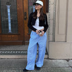Female Cardigan Fashion Solid Long Sleeve Sexy Ribbed Casual Top