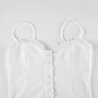 Lace Patchwork Cropped Camisole With Cinched Waist Slender Ruched Top