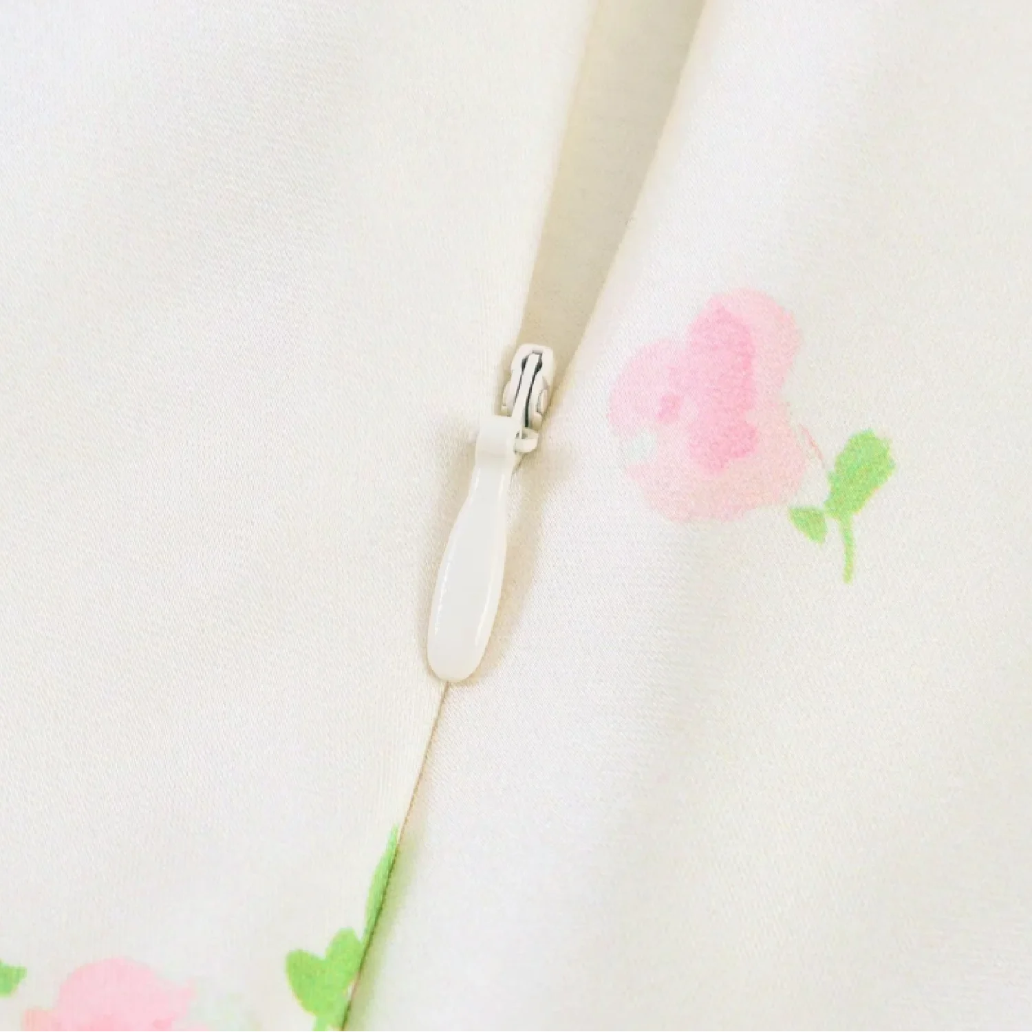 Airy Neck Collar Flowy A Line Dress With Printed Waist For Summer Elegance Light Dress