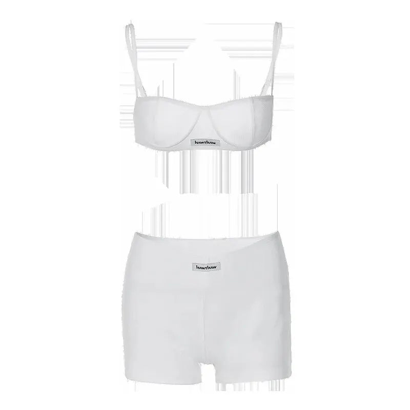 Women Camis Shorts Pants Two Piece Matching Sets