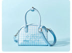 Playful Bunny Themed Crossbody Bag With Decorative Charm And Lightweight Design