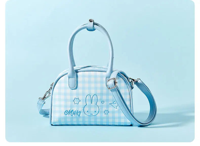 Playful Bunny Themed Crossbody Bag With Decorative Charm And Lightweight Design