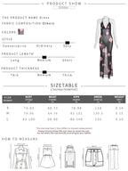Floral Rose Print Backless Halter Maxi Dress
