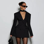 Elegant A Line Short Evening Dress With V Neck