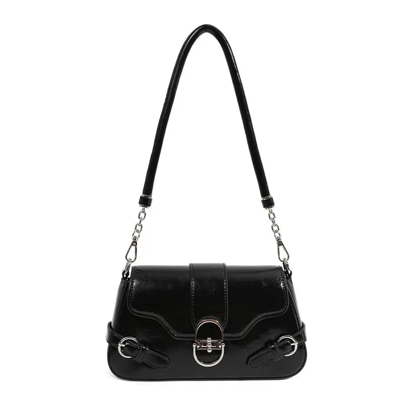 Whimsical Fairycore White Shoulder Bag With Butterfly Print Dreamy Harajuku Style Purse