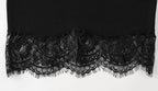 Lace Patchwork Camisole Dress With Sheer Detailing