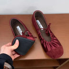 Retro Mary Jane Flats Elegant French Style Ballet Shoes