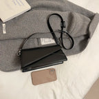 Emerald Green Flap Crossbody Bag For Women Small Shoulder Purse