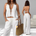 Halter Backless Sleeveless Outfit