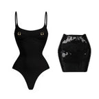 Two Piece Bikini Set Bandeau Top And High Cut Bottom For Women Monochrome Beachwear With Sleek Flattering Fit