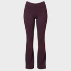 Women 3 Piece Yoga Set Long Sleeve Cropped Top Twist Front Sports Bra High Waisted Flared Leggings