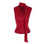 Tank Top For Women V Neck Sleeveless Knit