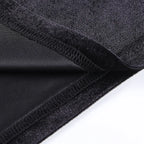 Punk High Waist Skirt With Bow Side Split Knee Length