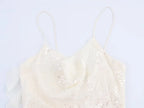 Sequin Backless Mini Slip Dress