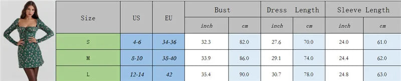 Women Lace Bodycon Mini Square Neck Long Sleeve Bustier Dress