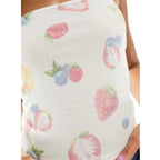 Floral Off Shoulder Cropped Tube Top