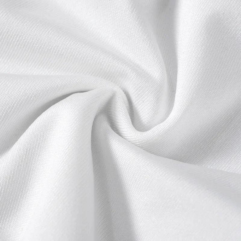 Y2K White Hooded Hollow Out Crop Tank Top