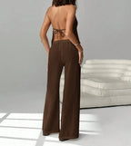 Halter Backless Sleeveless Outfit