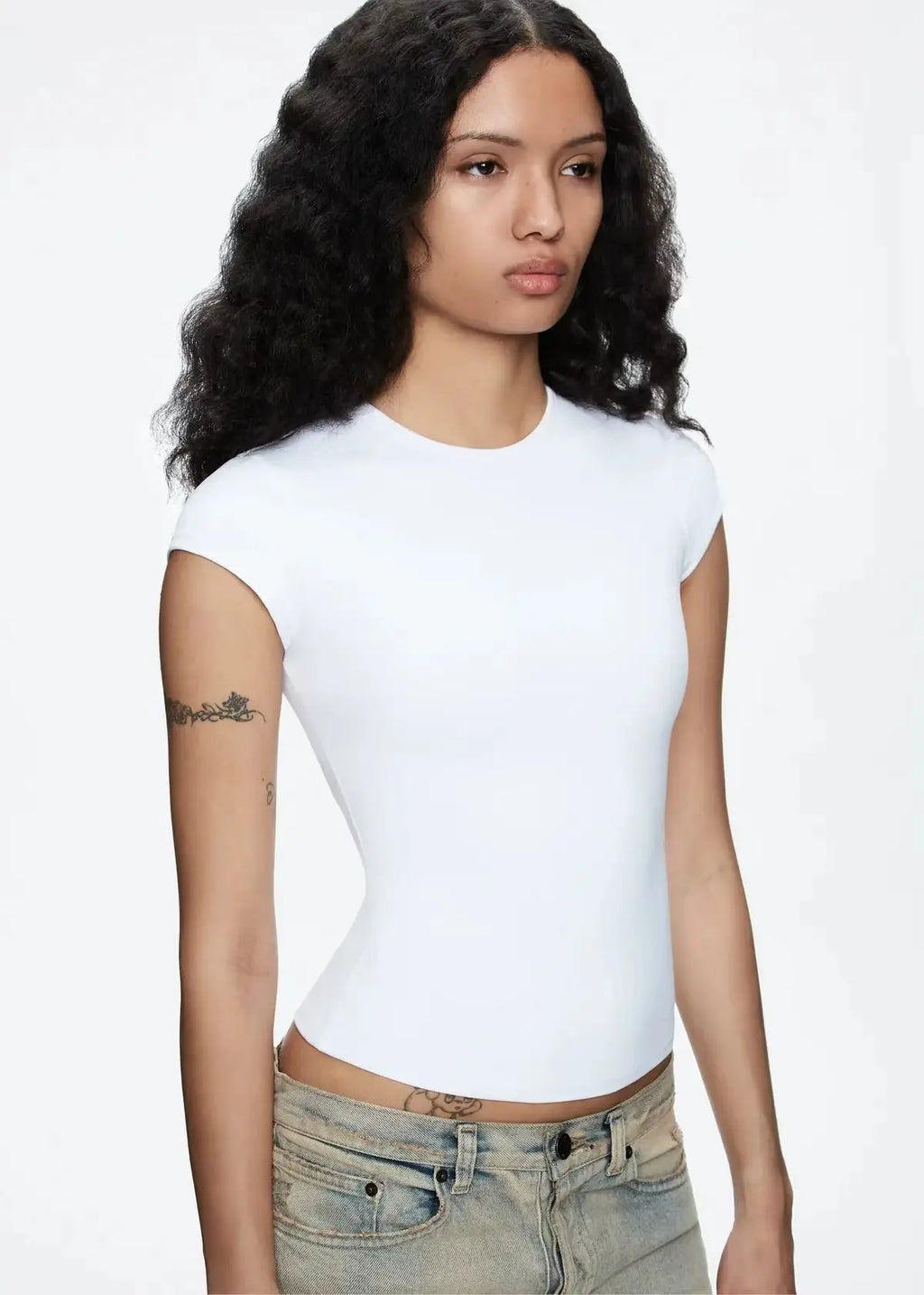Lace Up Halter Tank And Suspender Long-sleeves Open Back Design For Chic Vibe