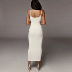 Backless Bodycon Maxi Dress