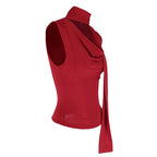 Tank Top For Women V Neck Sleeveless Knit