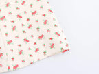 Sweet Floral Waist Slim Fit Suspender Playful Chic Mini