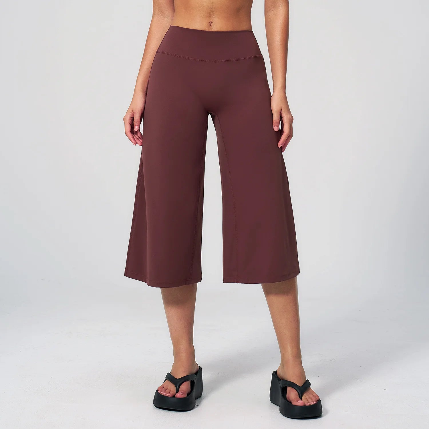 High Waist Wide Leg Yoga Pants For All Day Comfort